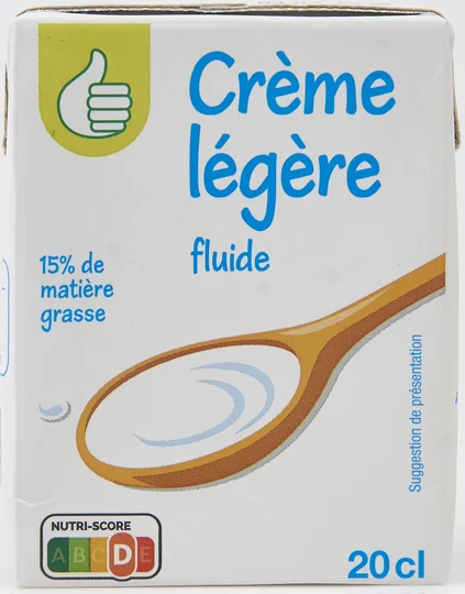 Crème fluide légère 15% MG