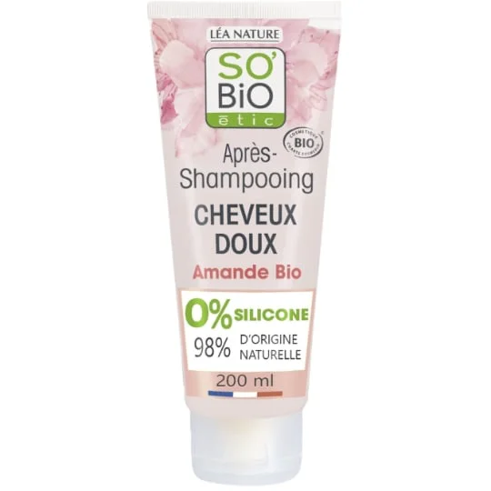 Après-Shampoing au Lait d'Amande Cheveux Doux Bio