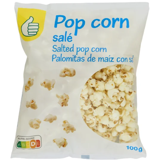 Pop corn salé
