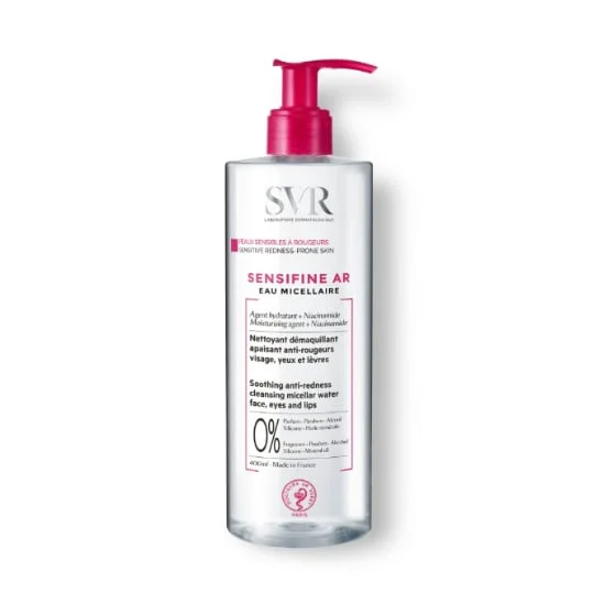 Eau Micellaire Sensifine AR anti-rougeurs 3en1