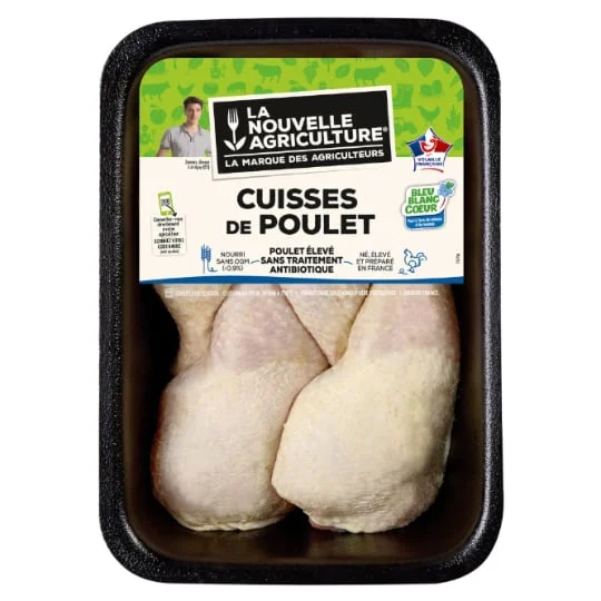 Cuisses de poulet jaune