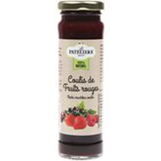 Coulis 4 fruits rouges