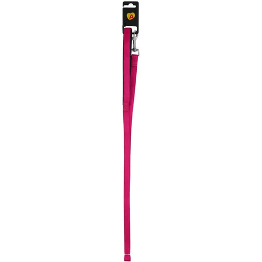 Laisse Basic Confort 25mm et 100cm pour Chien Fuchsia
