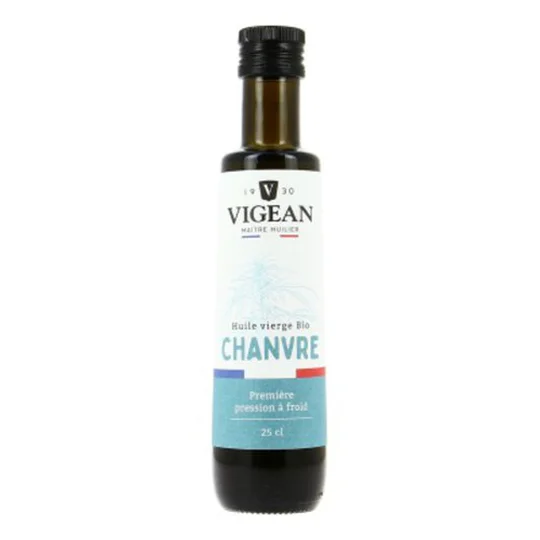 Huile Vierge De Chanvre  Bio