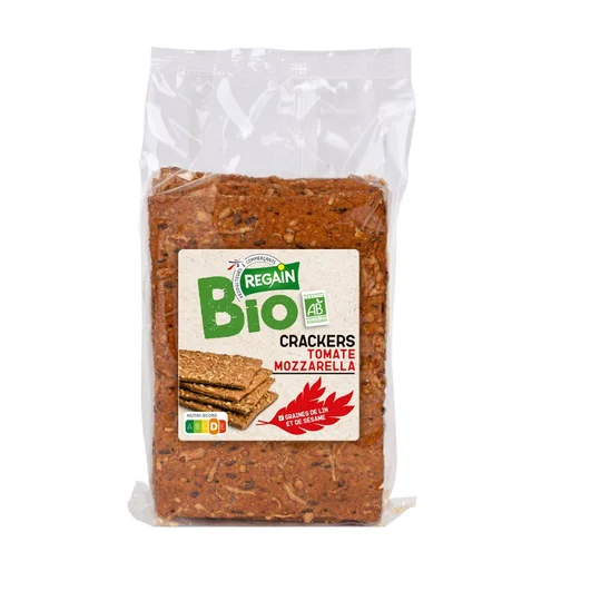 Crackers tomate mozzarella BIO