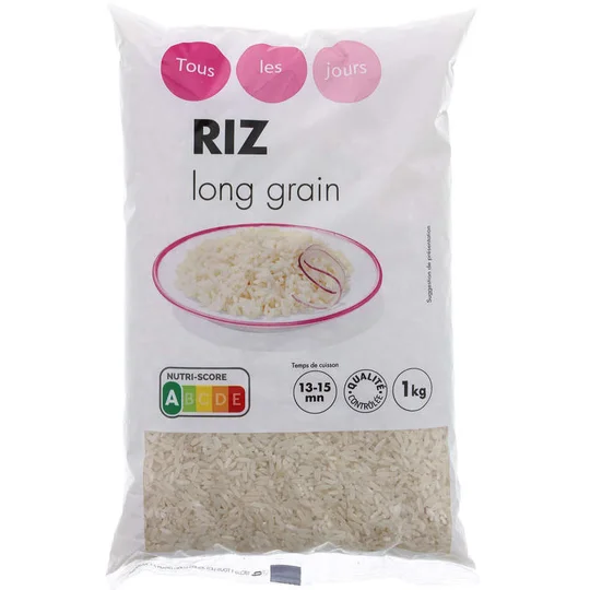 Riz long grain