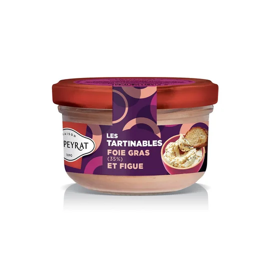 Tartinable de Foie Gras Origine France à la Figue