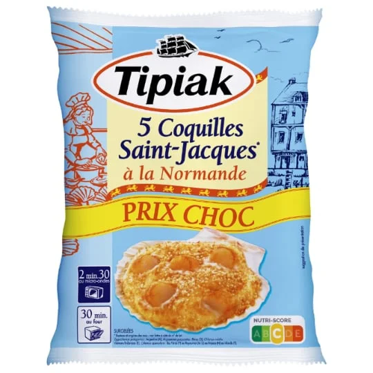 Coquilles St-Jacques A la normande