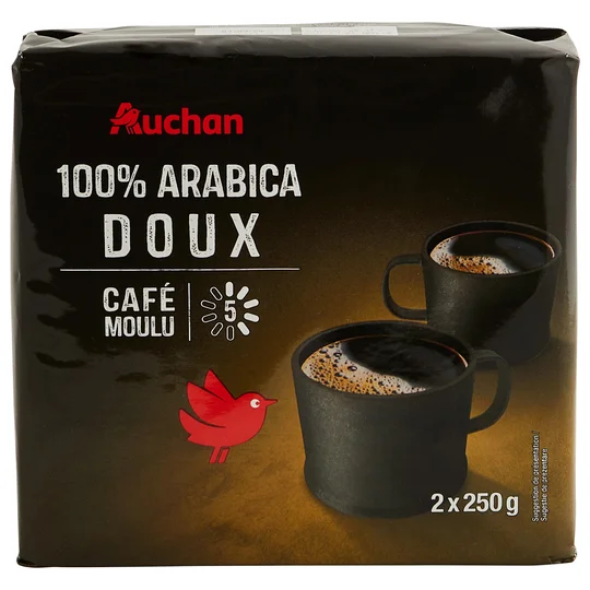 Café moulu dolce 100% arabica intensité 5