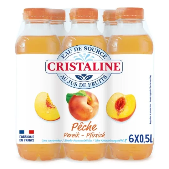 Eau de Source au Jus de Fruits Pêche
