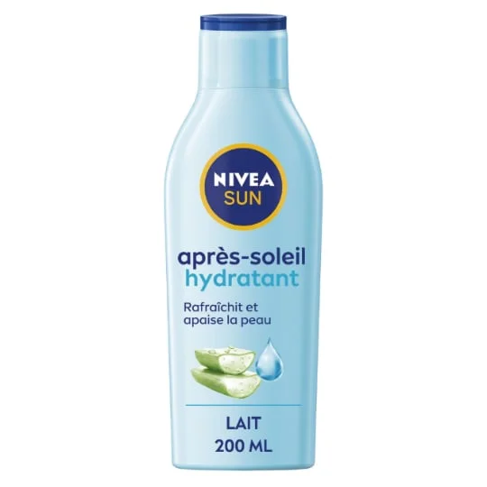 Crème après-soleil lait hydratant à l'aloé vera