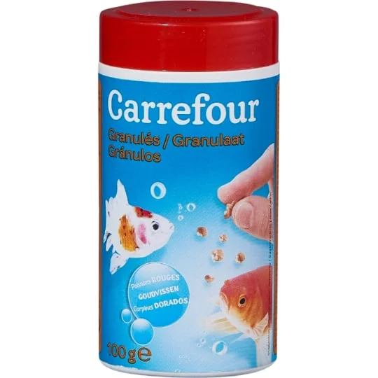 Granulés pour poissons rouges