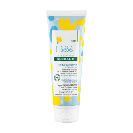 Crème nutrition bébé au Cold Cream