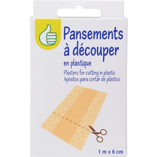 Pansements à découper en plastiques