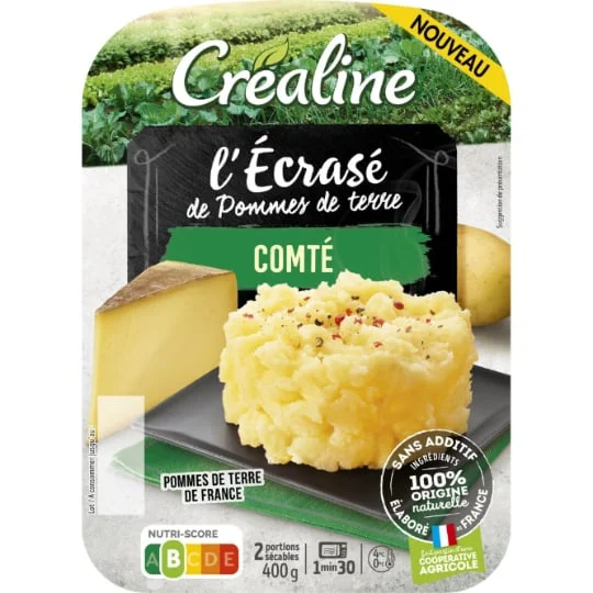 Ecrasé de pomme de terre au comté