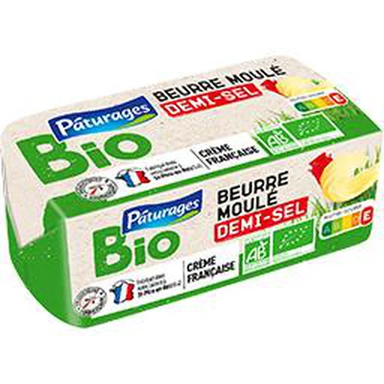 Beurre moulé demi-sel BIO