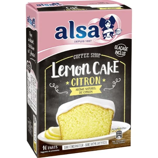 Préparation pour cake au citron