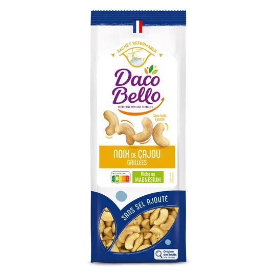 Noix de Cajou grillées Non salées