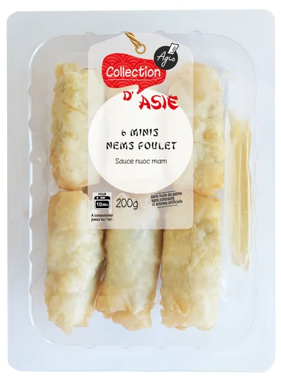Nem - Poulet - Ssauce nuoc mam - x6