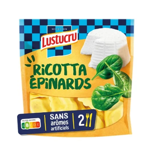 Pâtes Fraîches Girasoli Ricotta Epinard