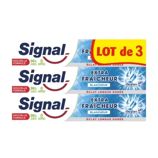 Dentifrice Blancheur Extra Fraîcheur