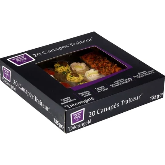 Toasts canapés traiteur 5 recettes