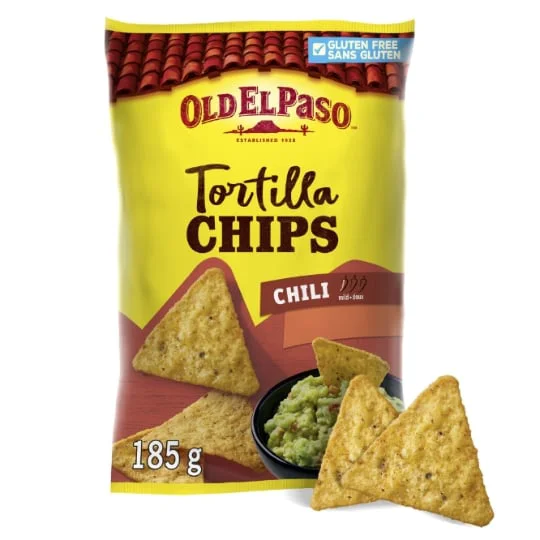 Chips tortillas Crunchy chili