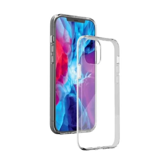 Coque souple pour iPhone 12 Pro Max SILITRANSIP1267 - Transparent