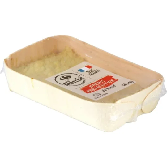 Plat cuisiné hachis parmentier de boeuf