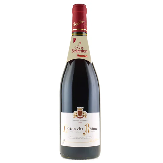 Vin rouge AOP Côtes-du-Rhône