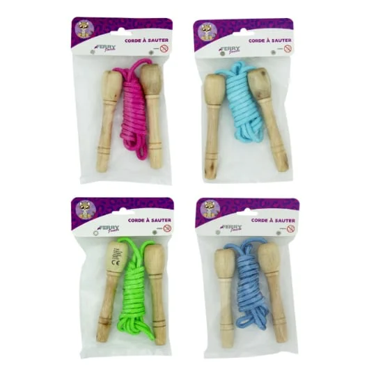 Jouet corde a sauter bois - 301869