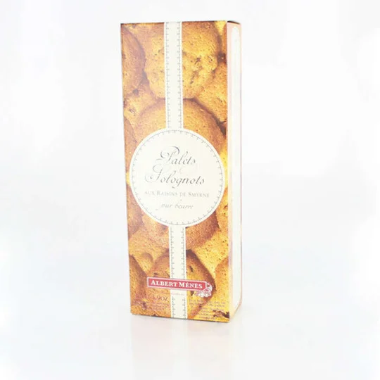 Palets Solognots aux raisins de Smyrne, pur beurre