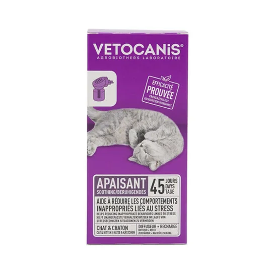 Vetocanis Diffuseur Pour Chat Kit Complet Réduit Le Stress