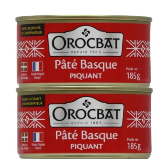 Pâté basque piquant