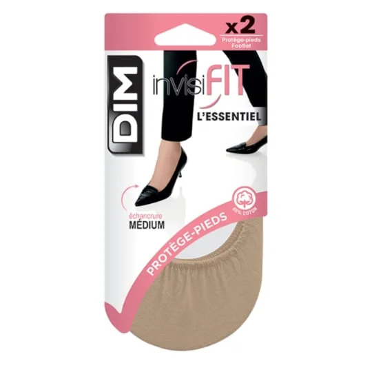 Protège-pieds femme beige T39/42