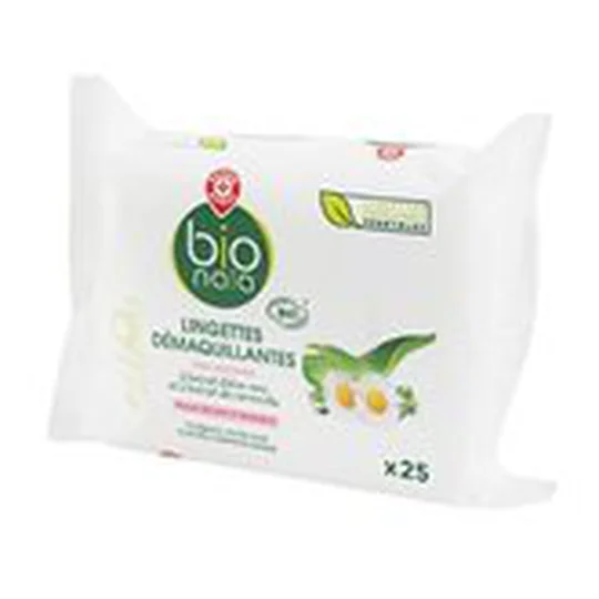 Lingettes bio Démaquillantes - x25