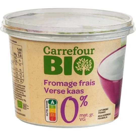 Fromage frais nature 0% MG