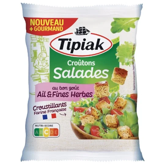 Croûtons à l'ail & fines herbes