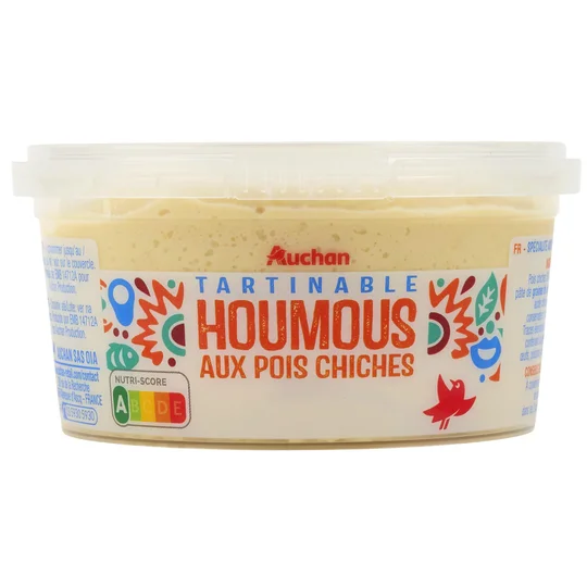 Houmous aux pois chiches tartinables