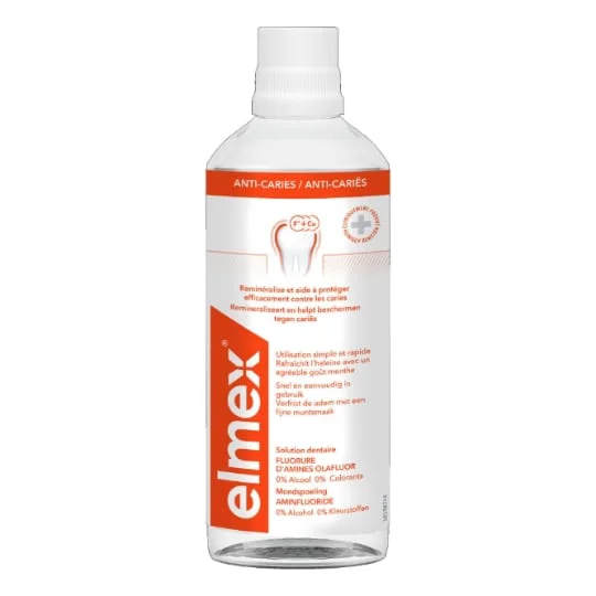 Solution dentaire anti-caries avec colerette