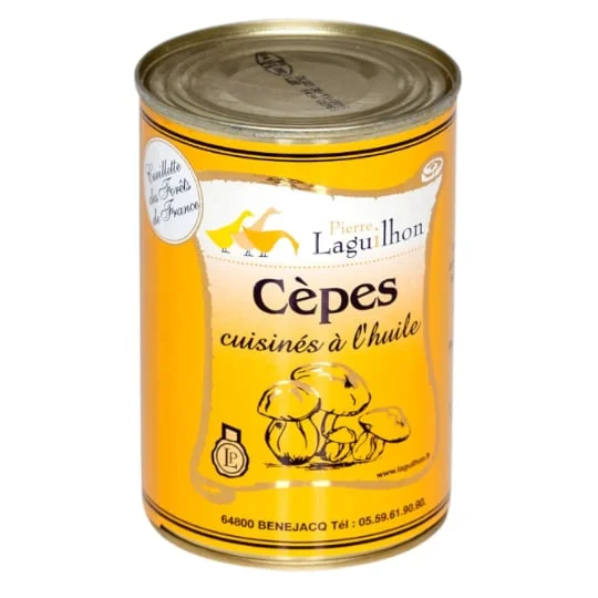 Cèpes cuisinés à l'huile