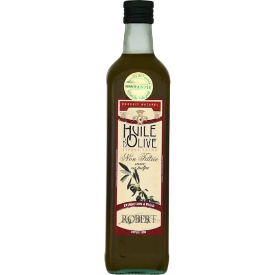 Huile d'olive vierge extra non filtrée