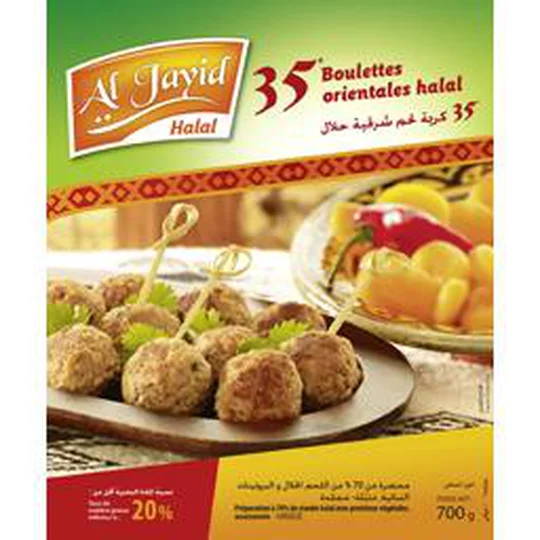 Boulettes orientales halal