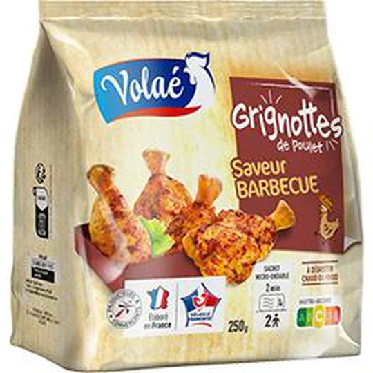 Grignottes de poulet saveur barbecue
