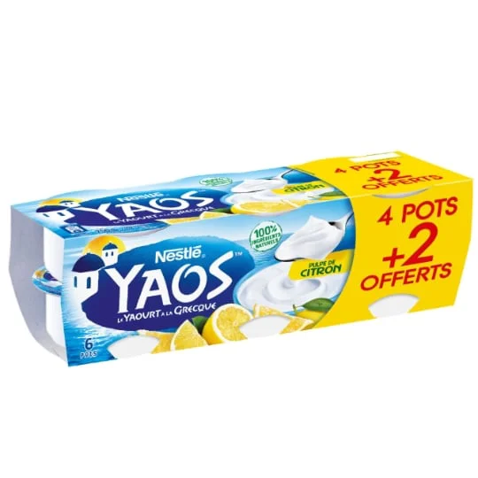 Yaourt grecque citron