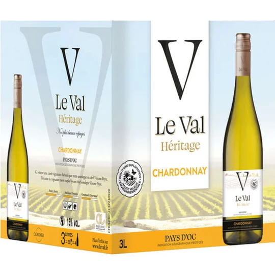 Héritage chardonnay pays d'Oc igp