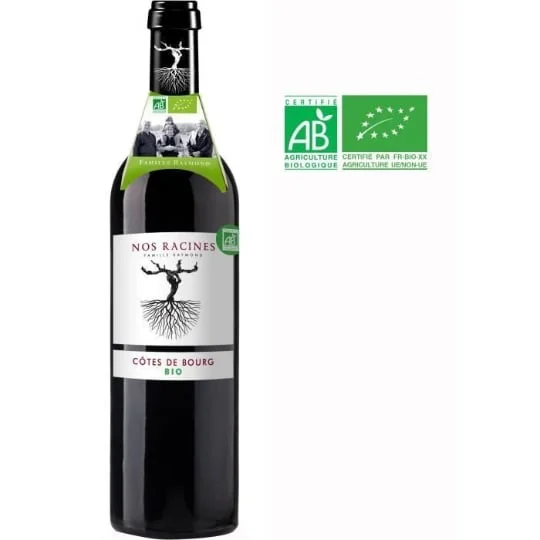 AOC Côtes de Bourg rouge Bio