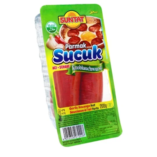 Saucisson à l'ail piquant sucuk