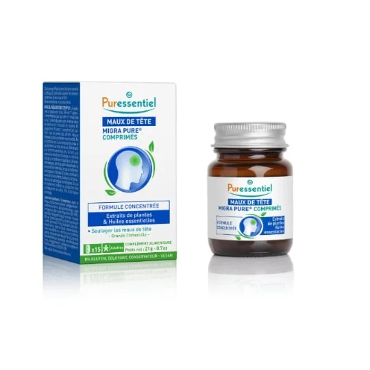 Complément Alimentaire Maux de Tête Migra Pure Bio