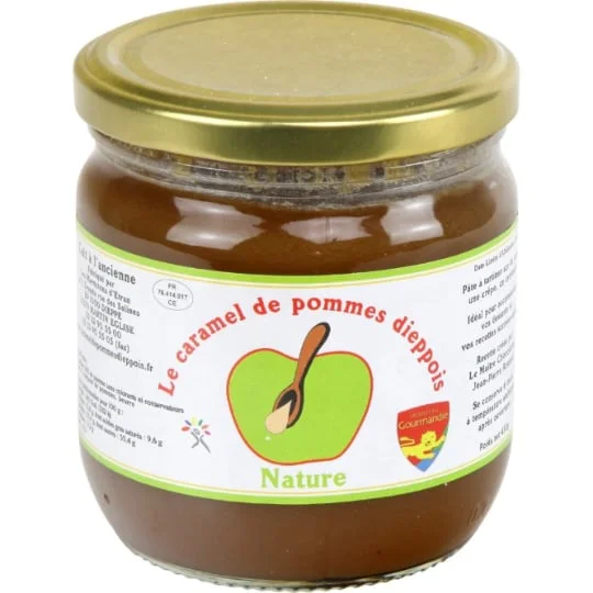 Pâte à tartiner caramel de pommes nature